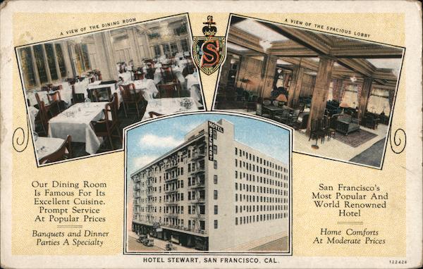 Hotel Stewart San Francisco California