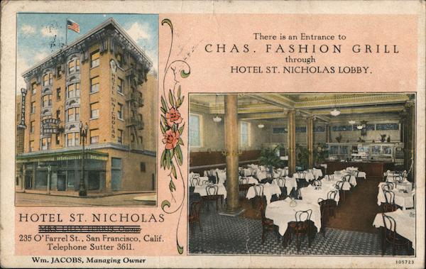 Hotel St. Nicholas San Francisco California