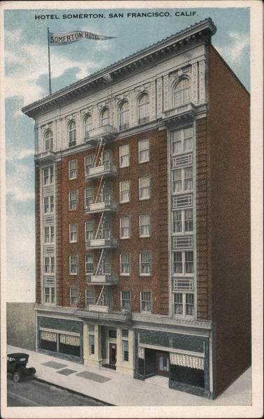 Hotel Somerton San Francisco California