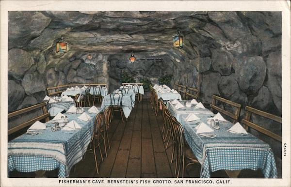 Fisherman's Cave, Bernstein's Fish Grotto San Francisco California