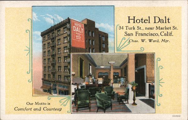 Hotel Dalt San Francisco California