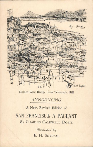 Golden Gate Bridge from Telegraph Hill San Francisco California