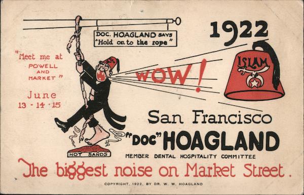 Doc Hoagland, The Biggest Noise On Market Street San Francisco California