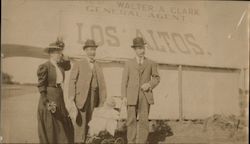 Walter A. Clark, General Agent, Los Altos. Original Photograph