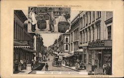 Dupont Street, Chinese Quarters Trade Card