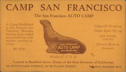 Camp San Francisco Ephemera