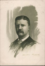 Theodore Roosevelt Trade Card