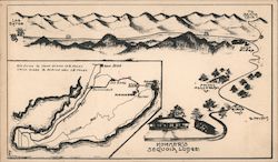 Kohner's Sequoia Lodge - Map Santa Cruz, CA Other Ephemera Ephemera Ephemera