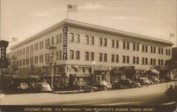 Colombo Hotel -"San Francisco's Leading Italian Hotel" Postcard