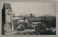 San Jose State College, Oldest of Its Kind in California Postcard