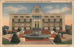 Rose Croix Science Building, Rosicrucian Park Postcard