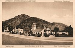 Motel Inn Postcard