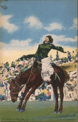 Tad Lucas on Hell Cat Horses Doubleday & Co. Postcard Postcard Postcard