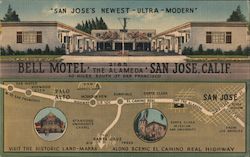 Bell Motel Postcard