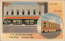 F.W. Woolworth Store Postcard