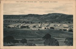 Field Artillery Training Area, Camp Roberts Postcard
