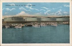 Standard Oil Plant San Pedro, CA Postcard Postcard Postcard