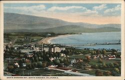 Santa Barbara Bay Postcard
