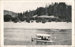 Russian River Near Guerneville Postcard