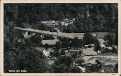 View of Monte Rio Bridge Postcard