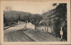 Bridge at Monte Rio, California Postcard