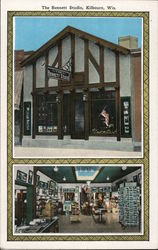 Bennett Studio, Kilbourn Souvenirs, Postal Cards, Kodak Supplies Postcard