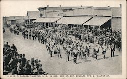 I.O.O.F. Parade Yankton, SD Postcard Postcard Postcard