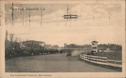 Race Track, Bakersfield, Cal. Postcard