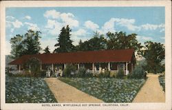 Hotel Annex, Myrtledale Hot Springs Postcard