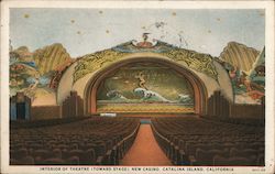 Interior of Theatre (Toward Stage), New Casino Postcard