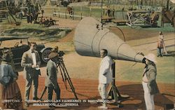 Directing a Scene in Douglas Fairbank's in Robin Hood Postcard