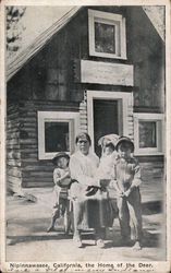 The Home of the Deer Postcard