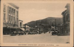 Main Street, Looking East Postcard