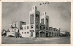 Tulare Theatre Postcard