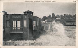 Storm Scene, Venitian Court Postcard