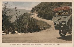 A Road View, Tassajara Hot Springs Postcard