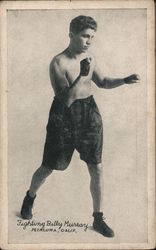Fighting Billy Murray, middleweight boxer, 1921 Postcard