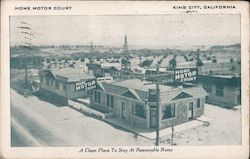 Home Motor Court King City, CA Postcard Postcard Postcard