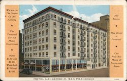 Hotel Lankershim Postcard