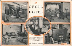 Cecil Hotel Postcard