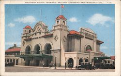 Southern Pacific Terminus, 3rd and Townsend San Francisco, CA Postcard Postcard Postcard