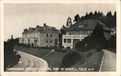 Commanding Officer's Quarters Fort McDowell, CA Postcard Postcard Postcard