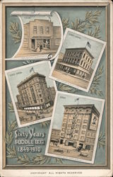 Poodle Dog Hotel and Restaurant Sixty Years 117 Mason Street Bet. Eddy and Ellis Postcard