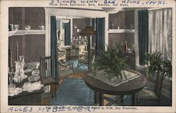 Rex Arms Hotel Apartments, Geary at Polk Postcard