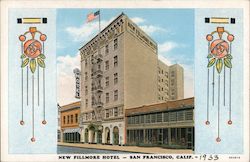 New Fillmore Hotel Postcard
