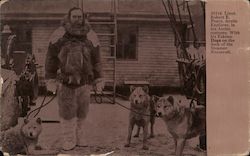 Lieut. Robert E. Perry, Arctic Explorer Postcard