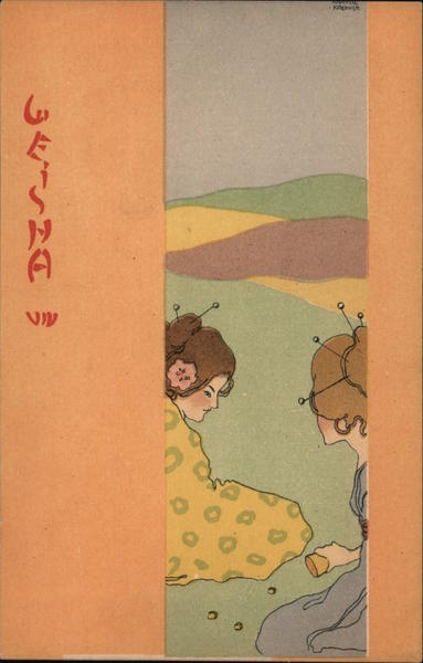 Geisha Raphael Kirchner