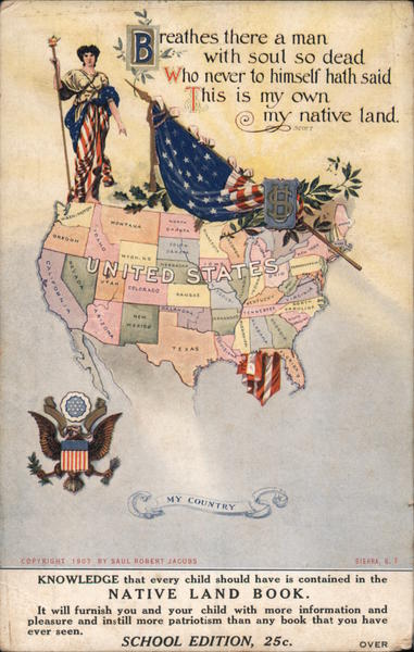 Native Land Book, School Edition Advertising