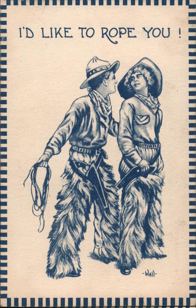 I'd LIke To Rope You (Cowboy romance) Cowboy Western