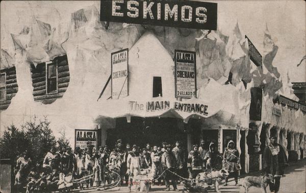 1909 The Alaska-Yukon-Pacific Exposition, Eskimos 1909 Alaska Yukon-Pacific Exposition